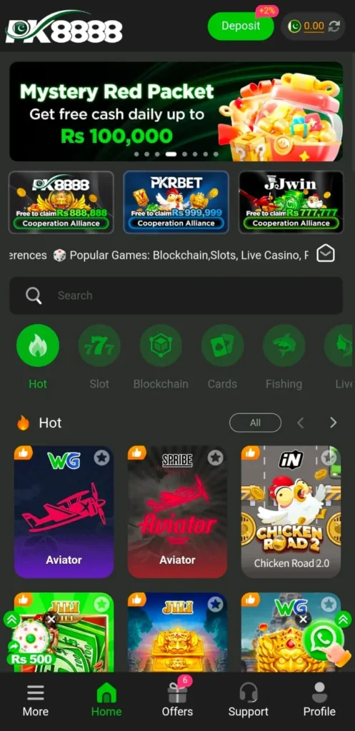 PK8888 Game Dashboard image