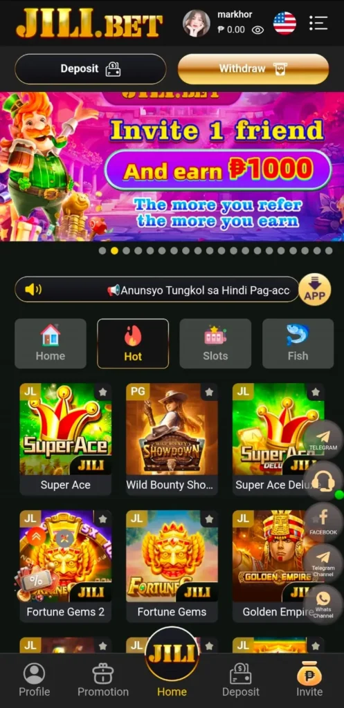 JILIBET Game interface screenshot image.