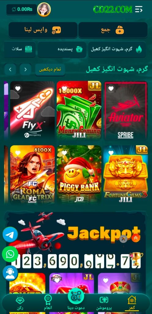 CD22 Game interface screenshot image.